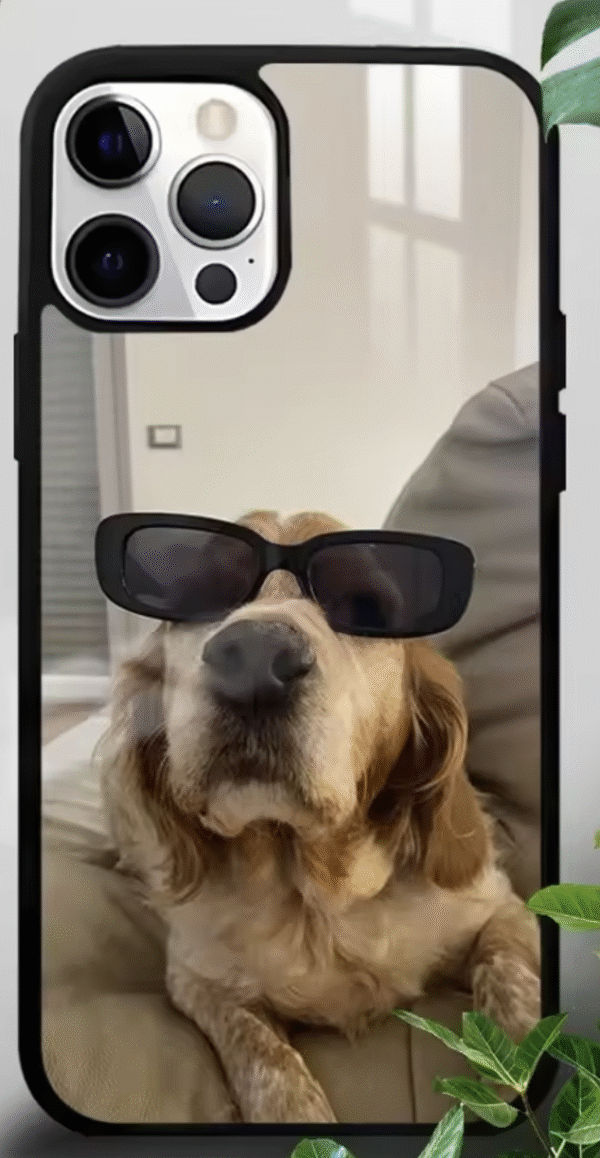 Pink Croc Hat - Chihuahua  Phone Case - Image 4